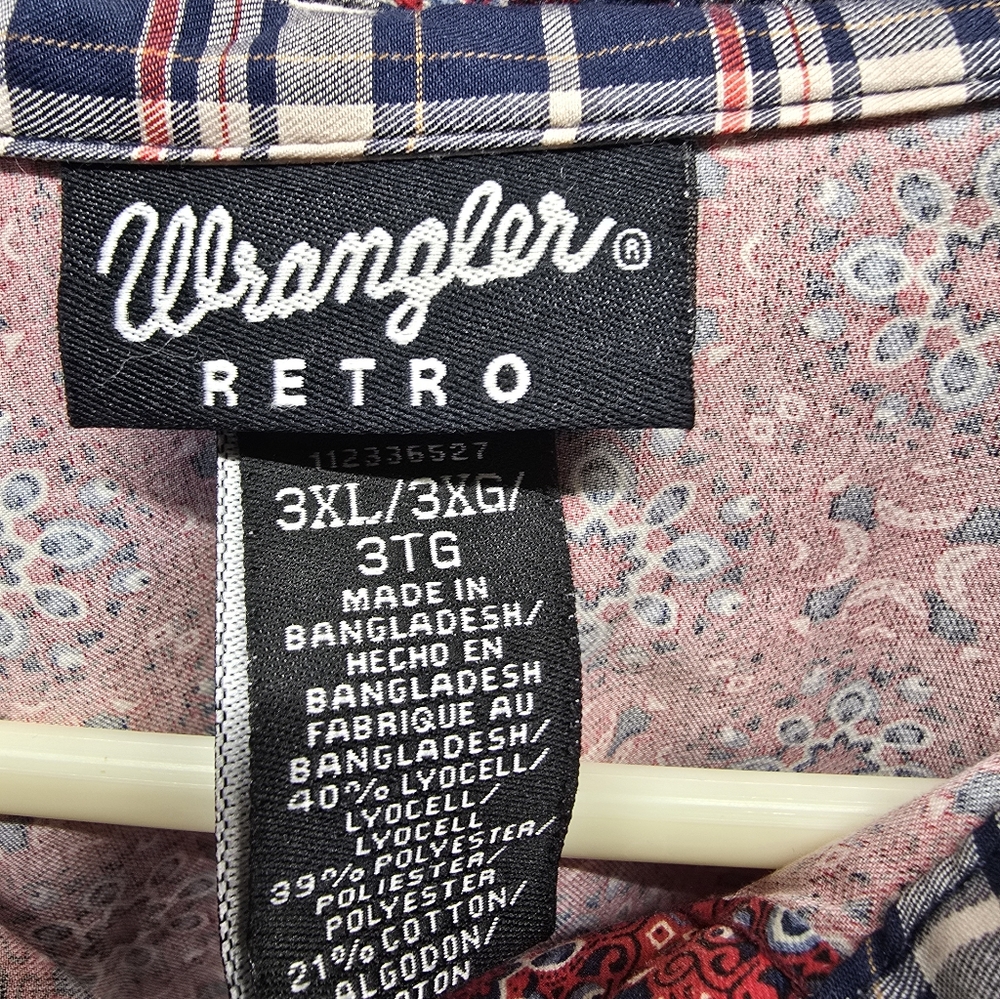Wrangler Retro Womens Blouse NWT - Picture 5 of 5